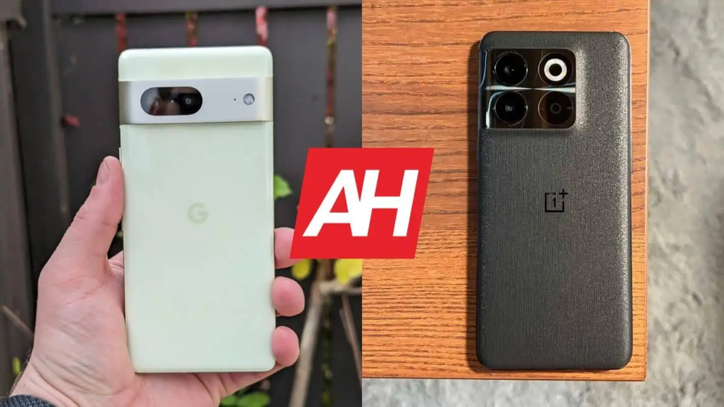 Featured image for Phone Comparisons: Google Pixel 7 vs OnePlus 10T