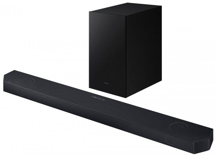 Samsung Q Series Soundbar HWQ700C Front Angled