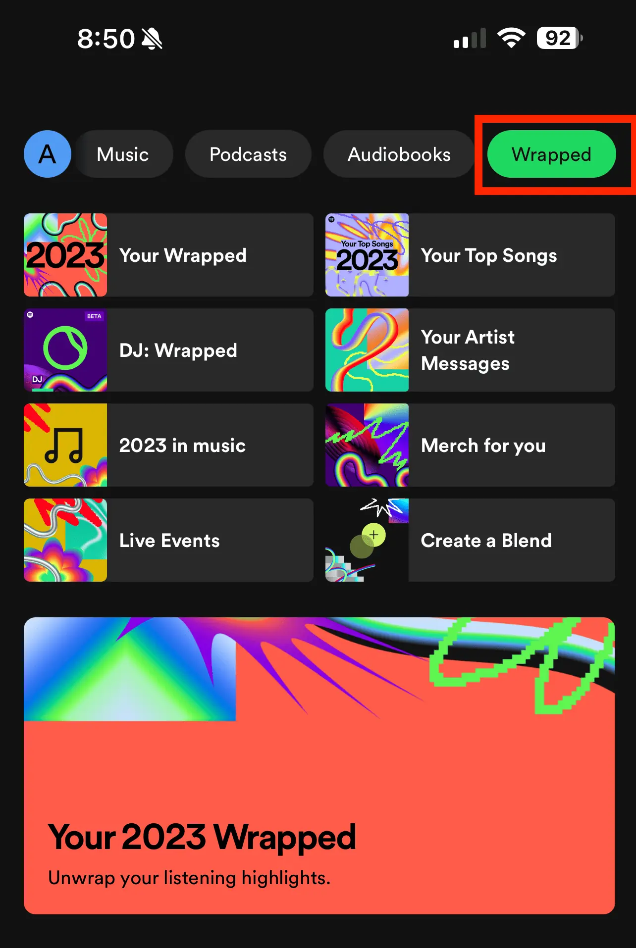 spotify wrapped 2023