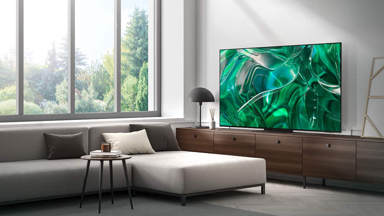 samsung 77 inch 4k oled tv qn77s95c wall