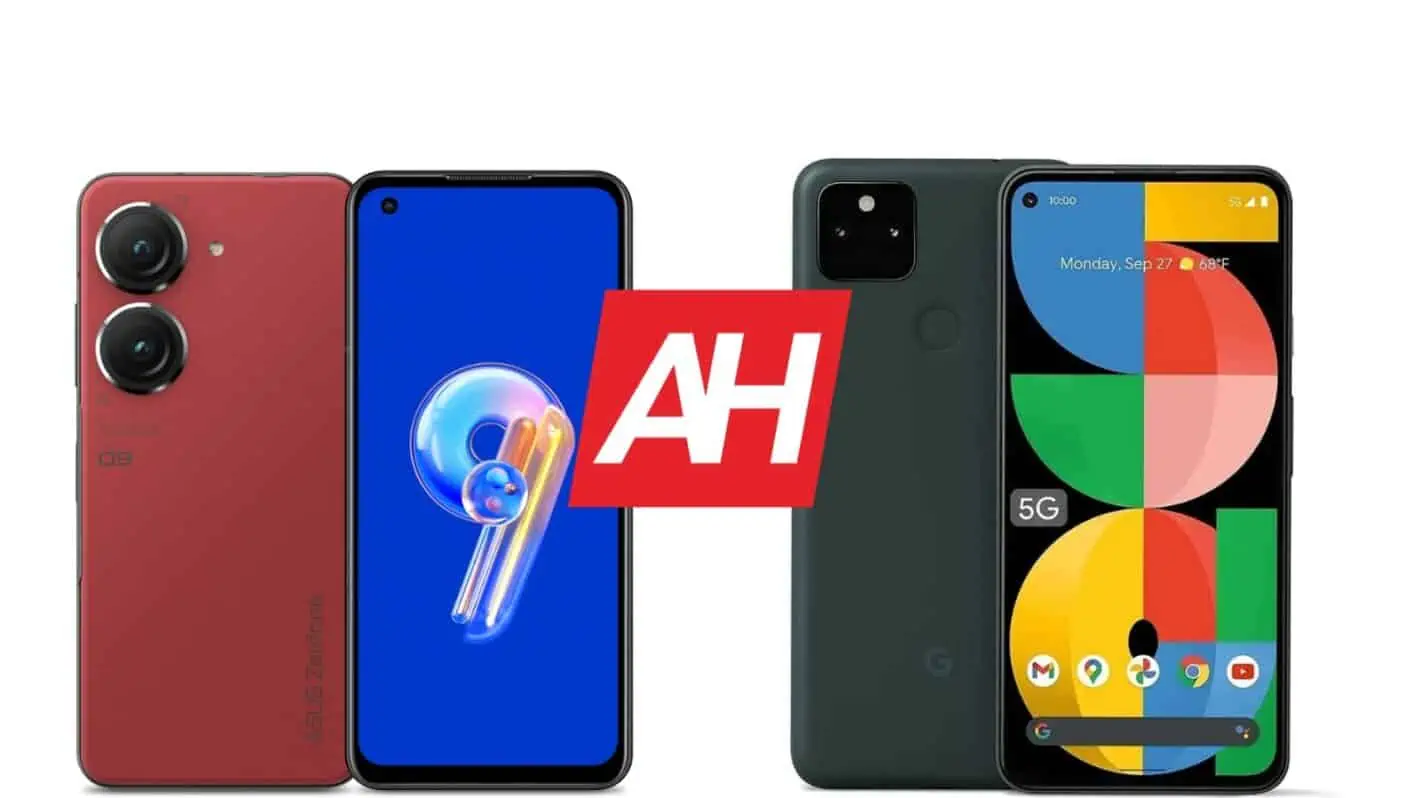 Featured image for Phone Comparisons: ASUS ZenFone 9 vs Google Pixel 5a 5G