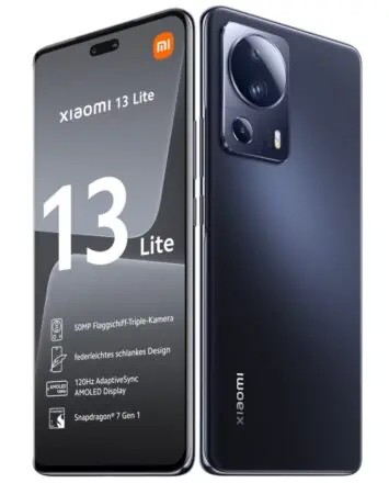 Xiaomi 13 Lite Black image 1