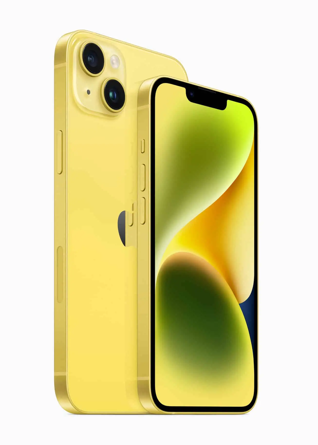Apple iPhone 14 iPhone 14 Plus yellow 2up 230307 inline jpg large 2x