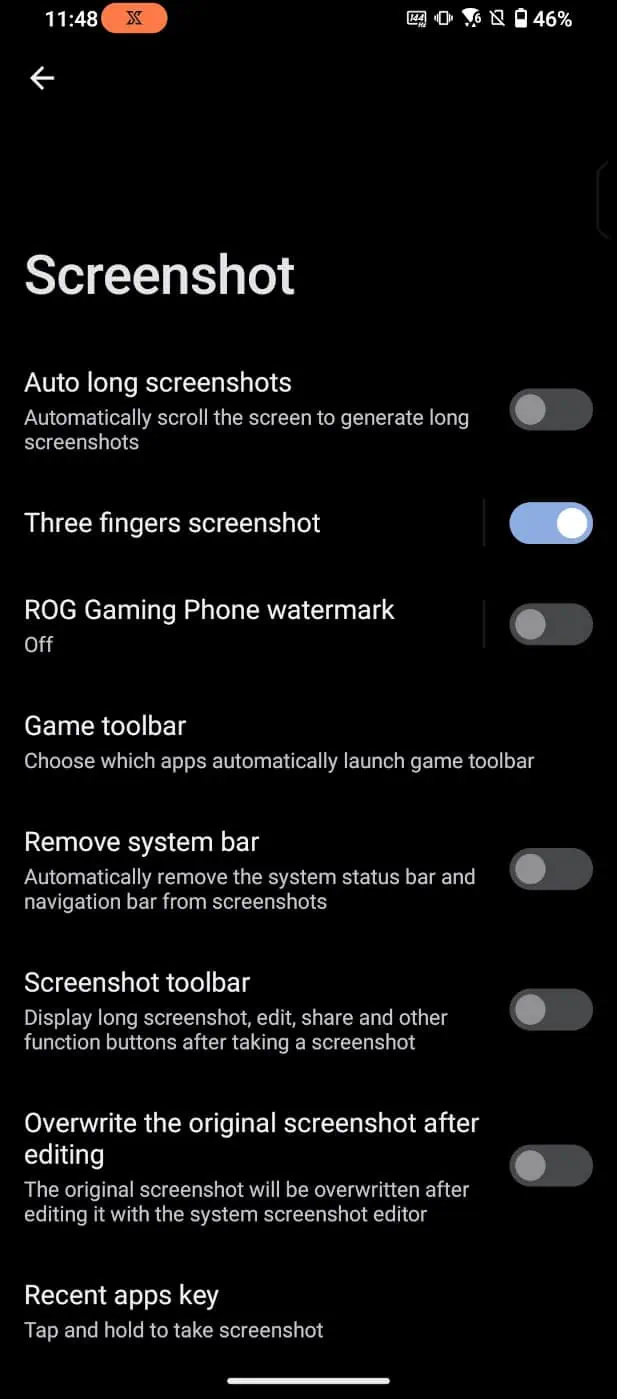 ASUS ROG Phone 7 Ultimate Screenshot 8
