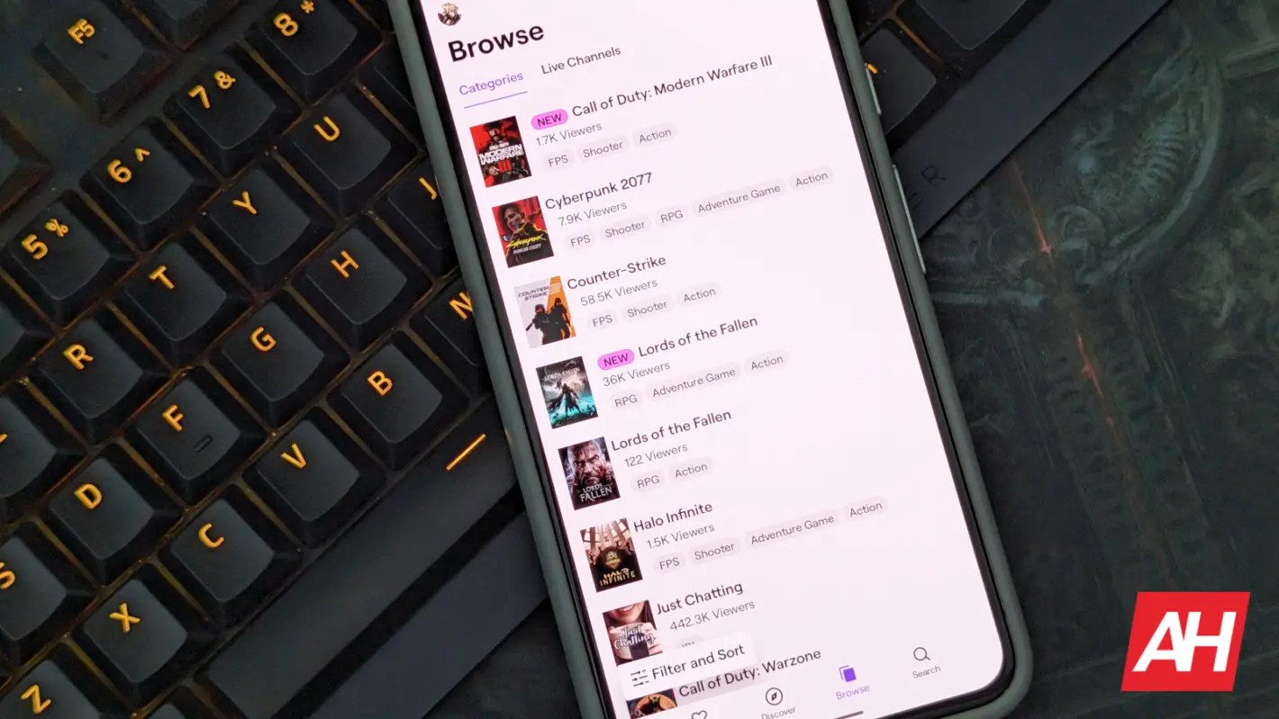 Featured image for Twitch is getting a new TikTok-inspired feed