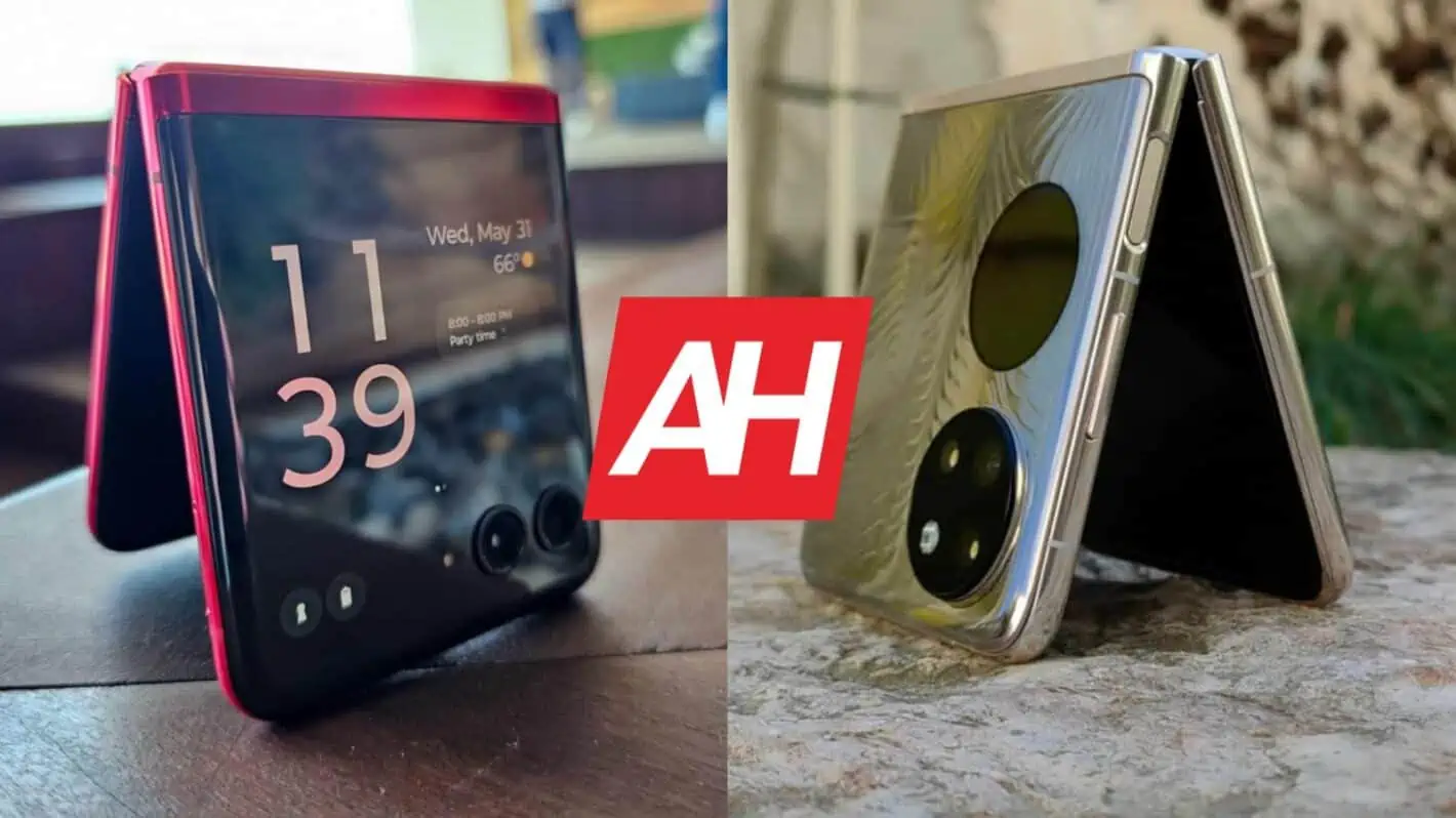 Featured image for Phone Comparisons: Motorola Razr+ vs Huawei P50 Pocket