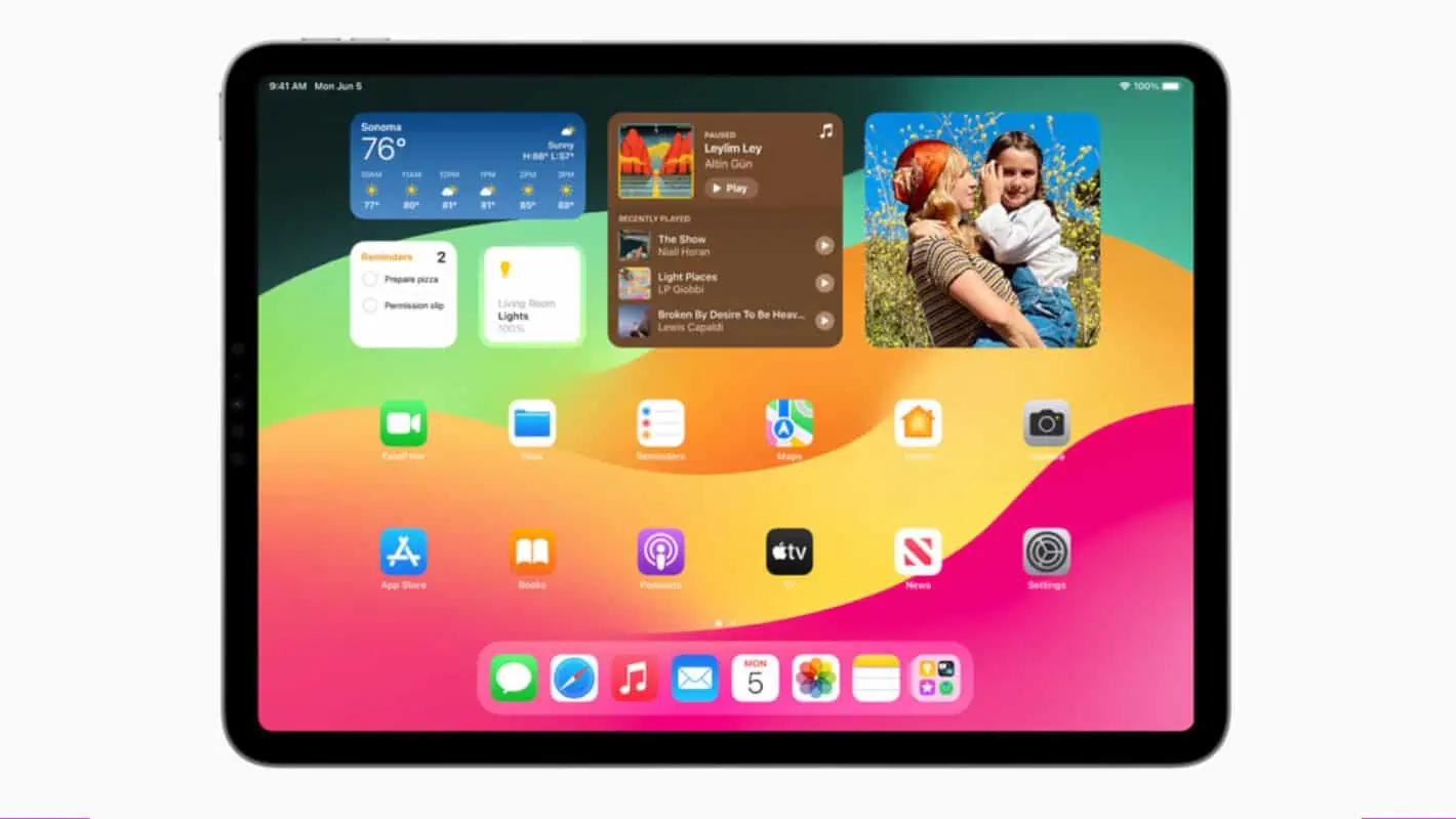 Featured image for Apple announces some neat additions with iPadOS 17