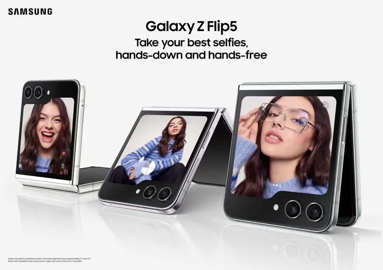 Featured image for Samsung's Galaxy Z Flip 5 comes in a variety of colors