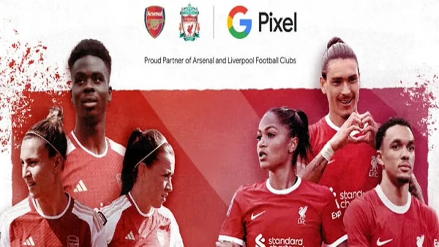 Featured image for Arsenal, Liverpool football clubs make Pixel their official phone