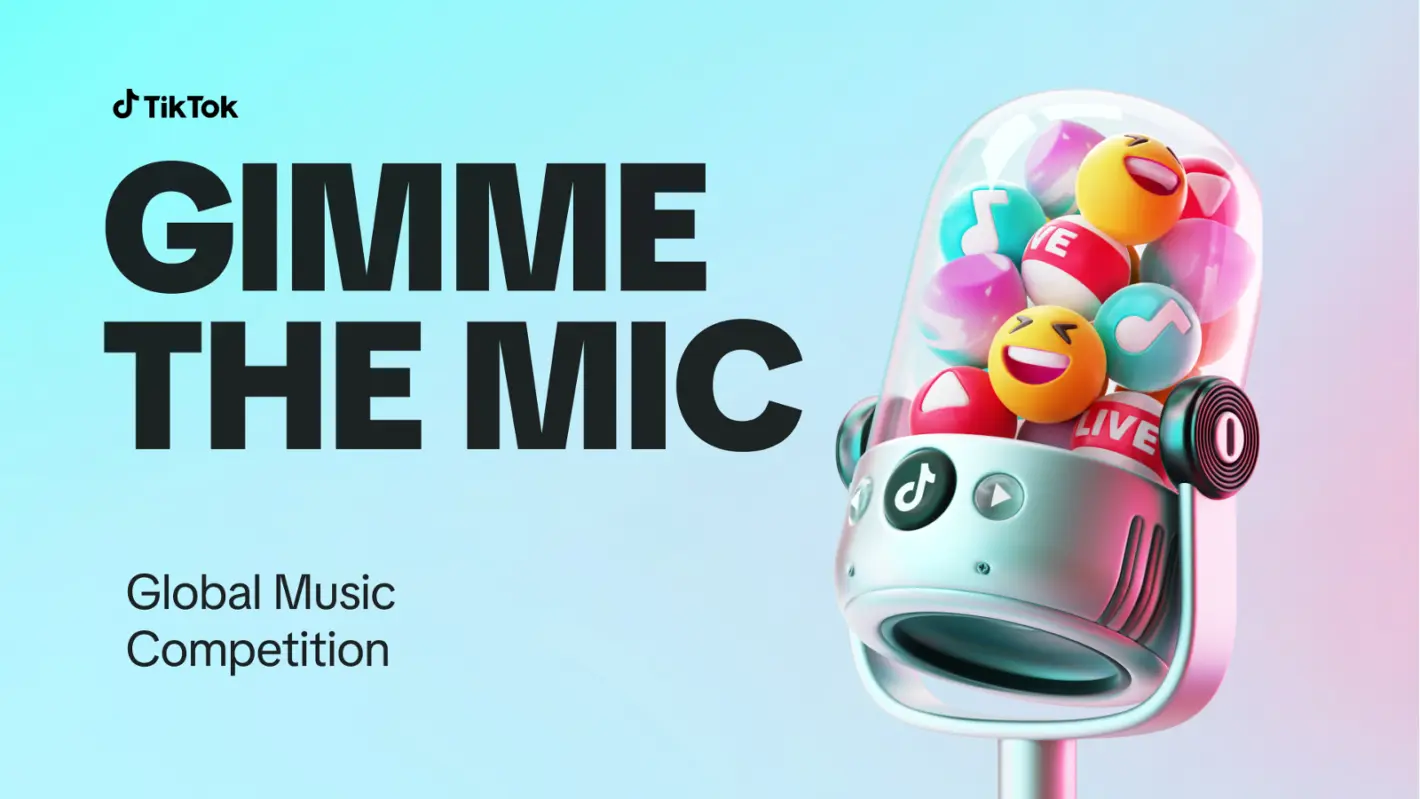 Featured image for TikTok Gimme The Mic competition brings the platform to show off your voice