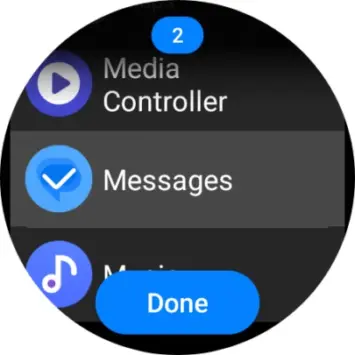 Samsung One UI 5 Watch app folders 3