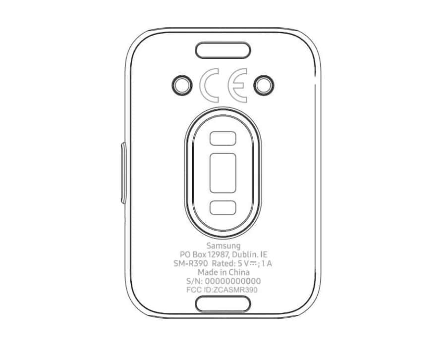 Samsung alleged Galaxy Fit 3 FCC