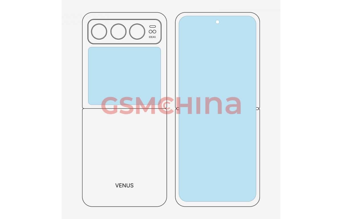 Xiaomi MIX Flip possible design