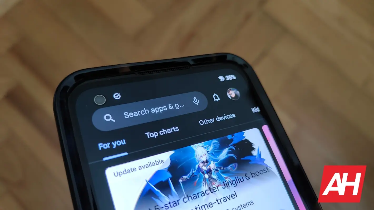 Featured image for Google Play Store app could get a fixed search bar
