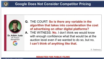 Google vs DOJ closing arguments slides 11