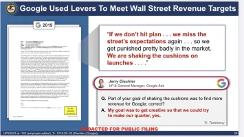 Google vs DOJ closing arguments slides 2