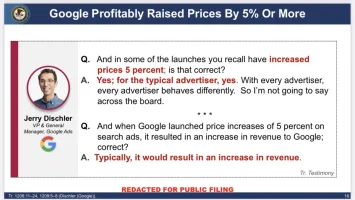 Google vs DOJ closing arguments slides 4