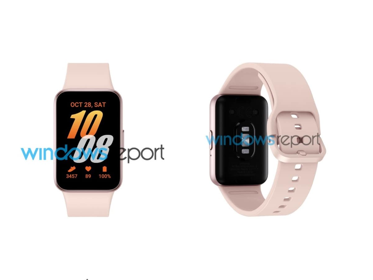 Featured image for Leaked Galaxy Fit 3 renders reveal Samsung's redesigned fitness tracker