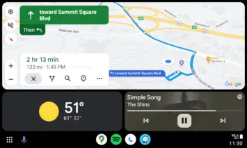 android auto google maps old