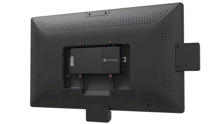 Lenovo Chromebox Micro mounted