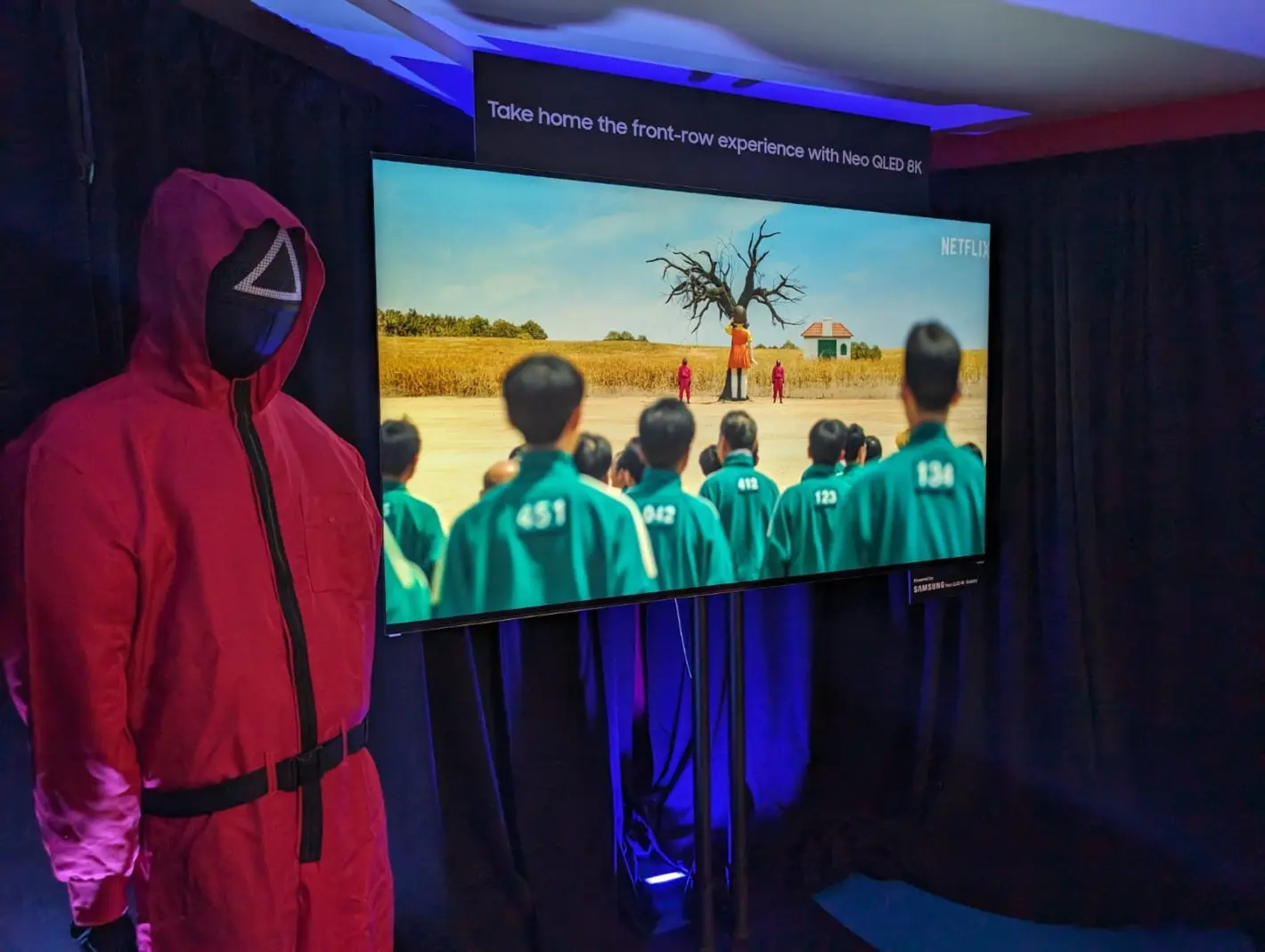 Featured image for Samsung powers Netflix's Squid Game pop-up experience in LA