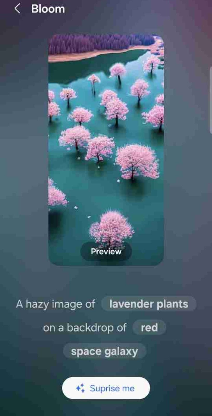 Samsung One UI 6 1 AI generated wallpapers leak