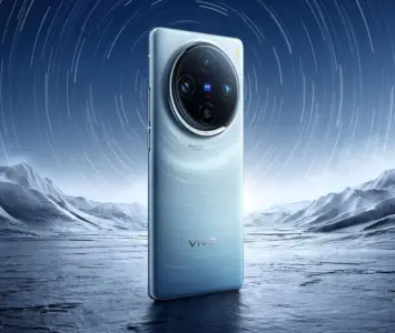 Vivo X100 series Startrail Blue 1