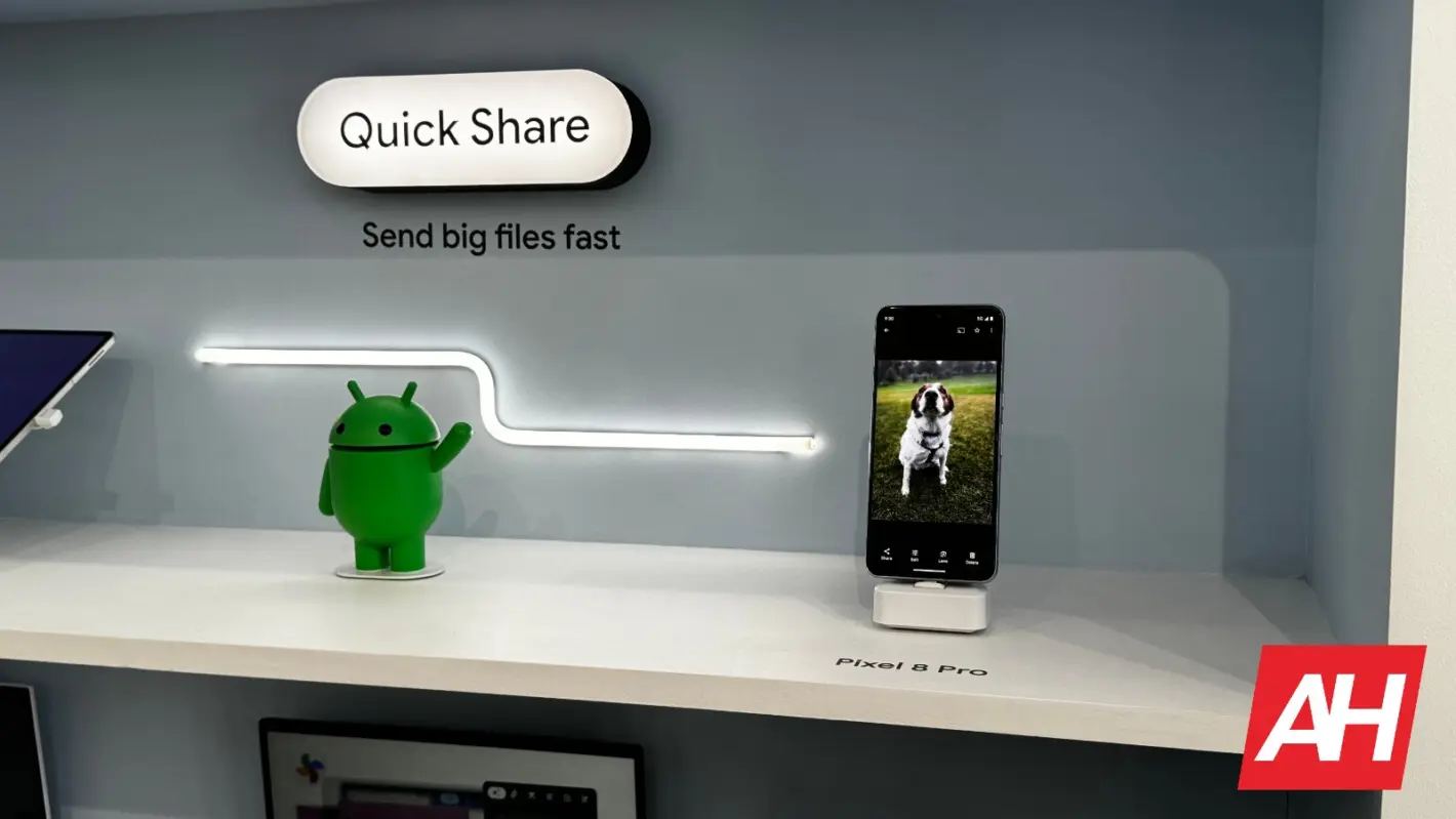 Featured image for Google and Samsung partner over Quick Share & more Google news from CES 2024