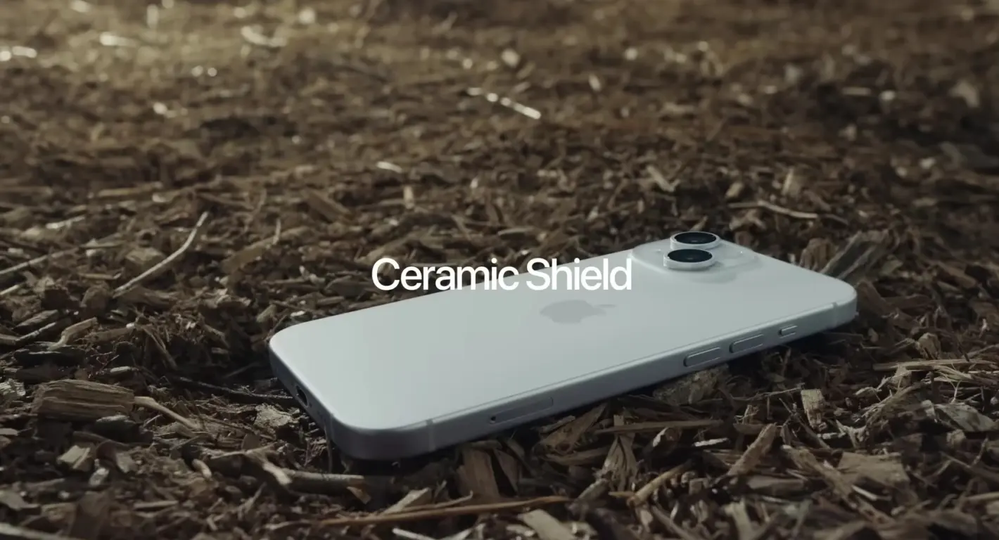 Featured image for Apple has a wacky new Ceramic Shield ad for the iPhone 15