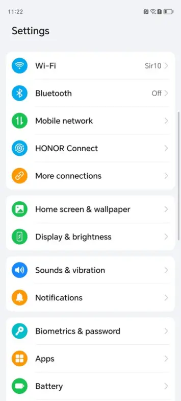 HONOR Magic6 Lite MagicOS 7 2 UI screenshot 4