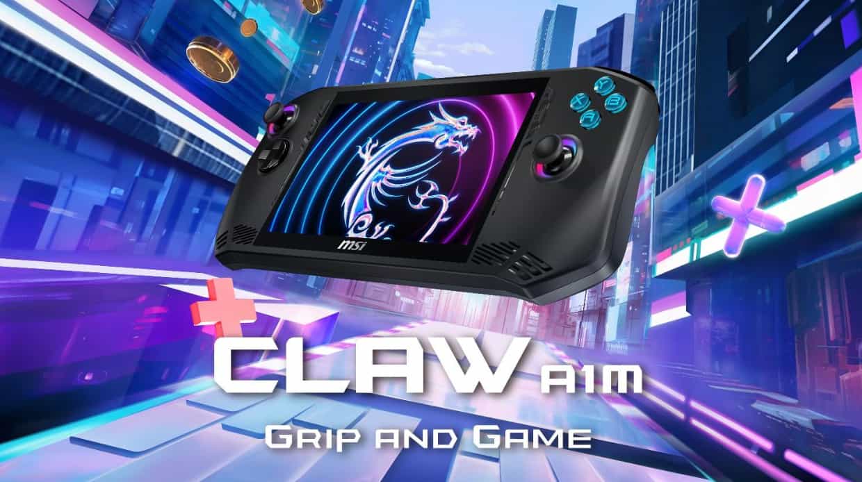 Featured image for MSI announces the Claw A1M handheld at CES
