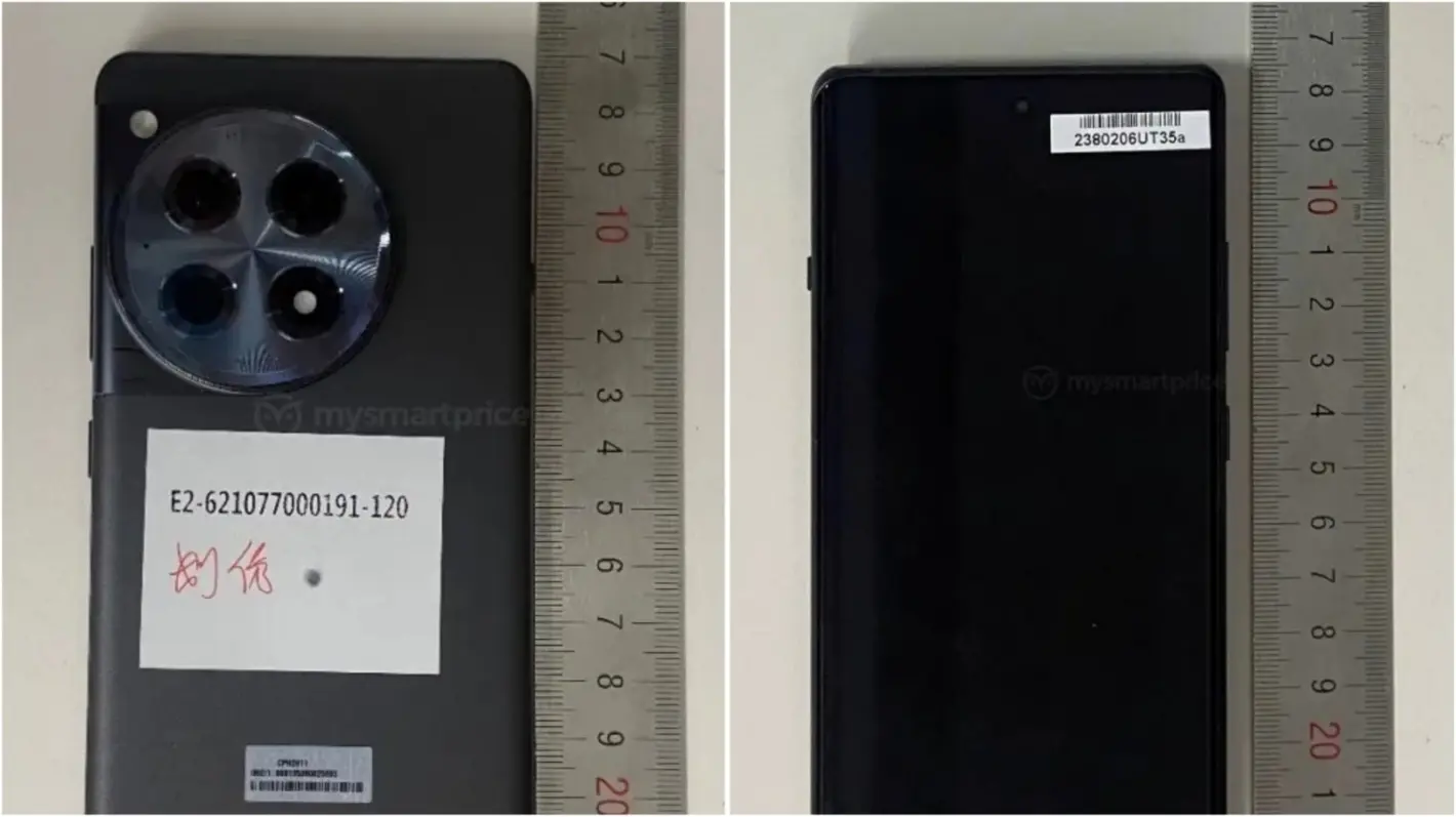 Featured image for First OnePlus 12R real-life images are here, courtesy of FCC