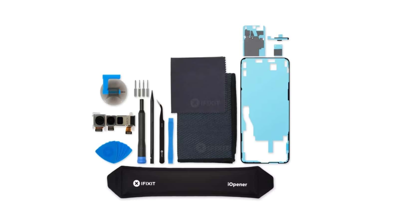 Pixel 8 genuine repair parts iFixit