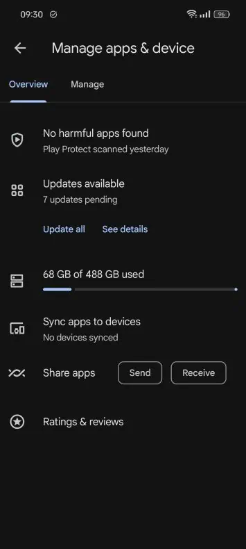 Google Play Store app UI 2024 image 8