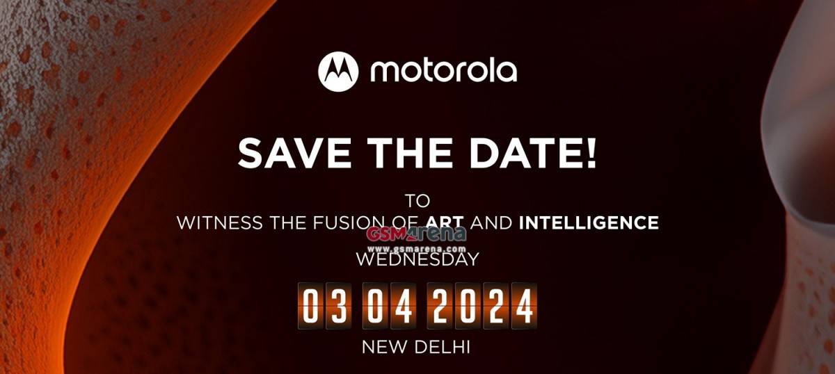 Motorola India event April 3
