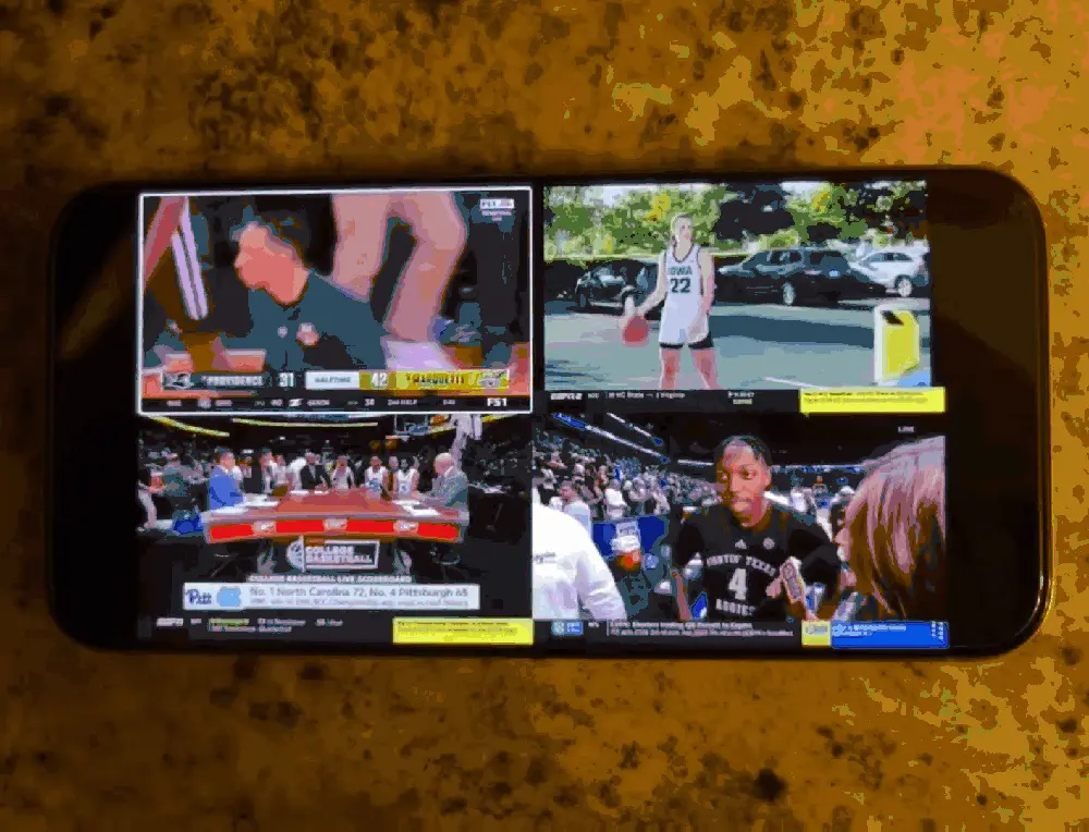 Youtube TV Multiview GIF