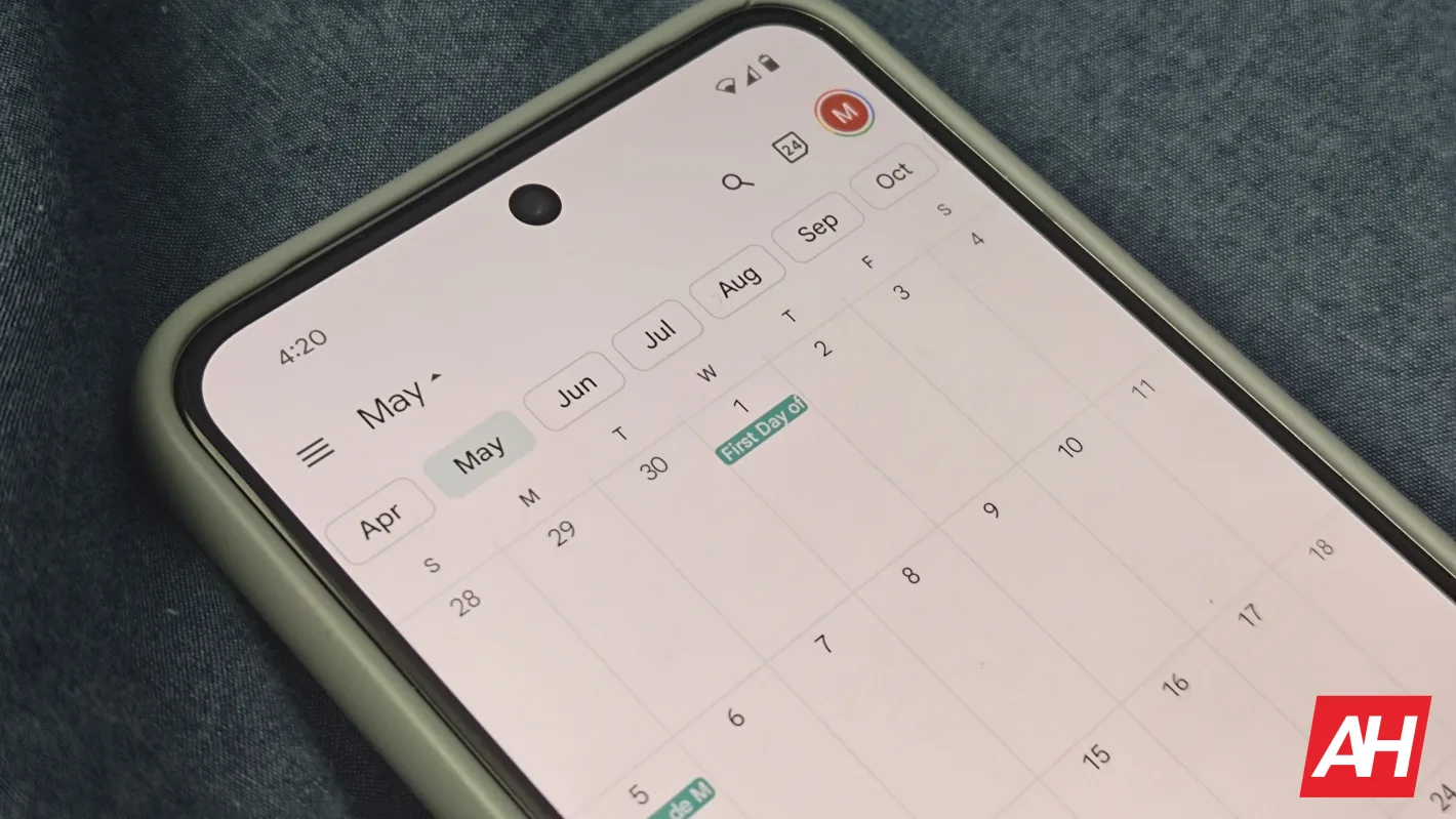 Featured image for New Google Calendar chips speed up scrolling between months
