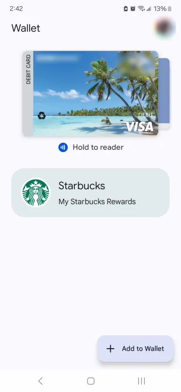 Google Wallet App Home Screen (1)