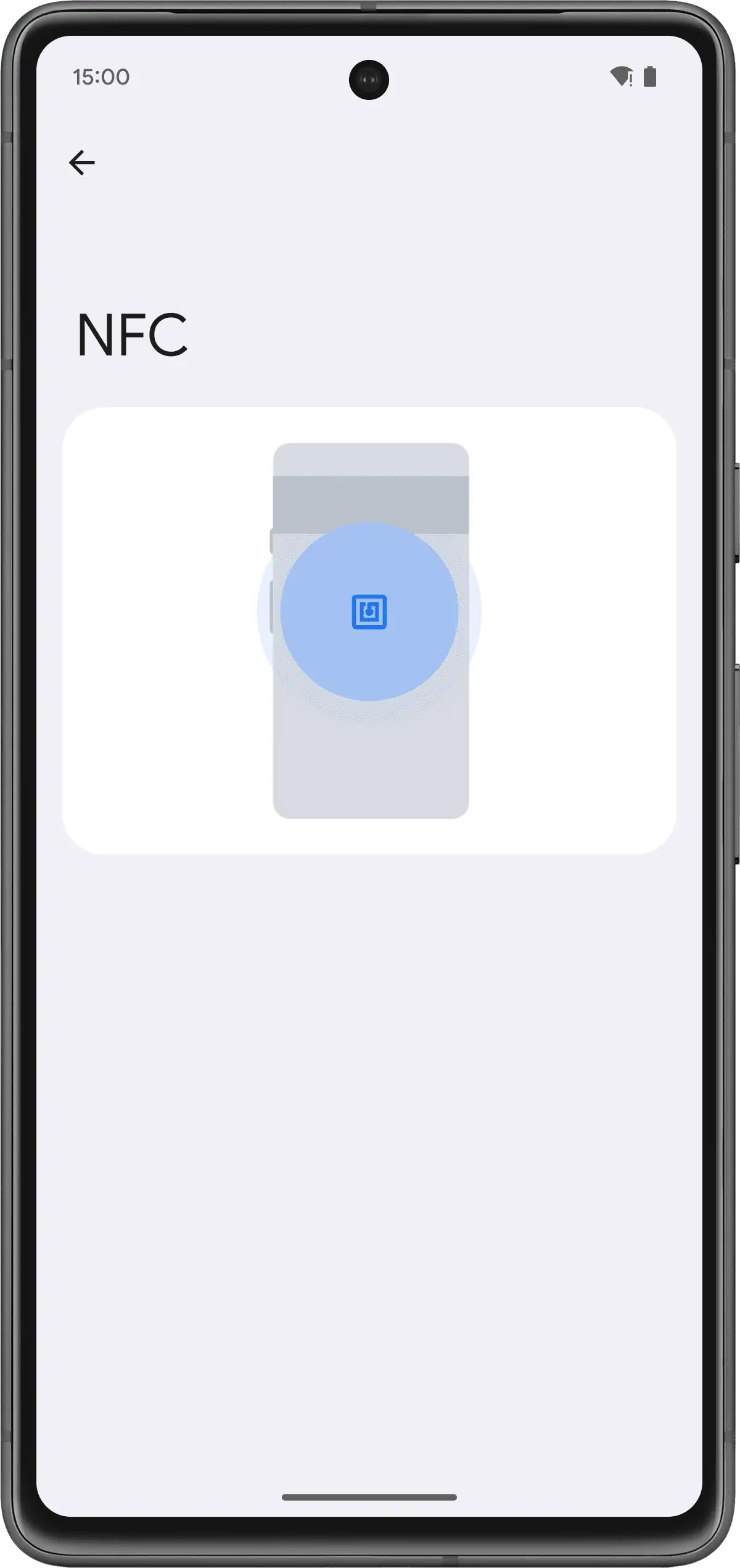 NFC settings in Android 15 Beta 1
