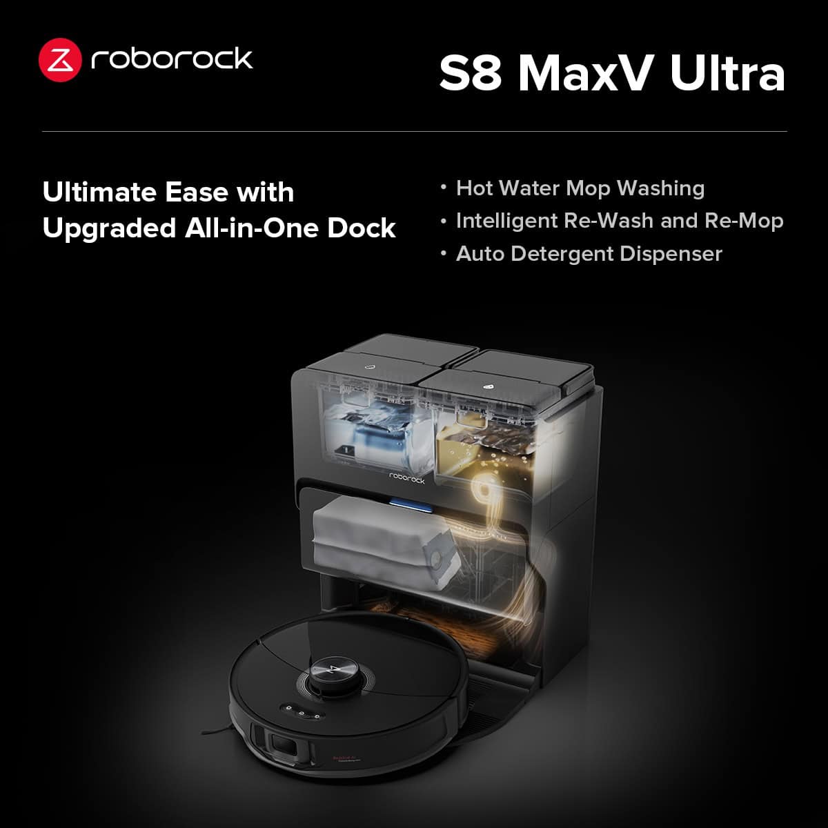 roborock s8 maxv ultra features