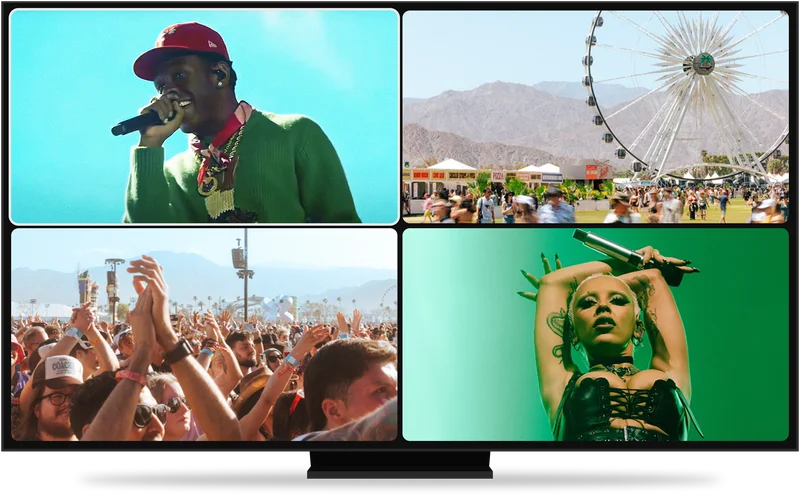 YouTube Multiview Coachella