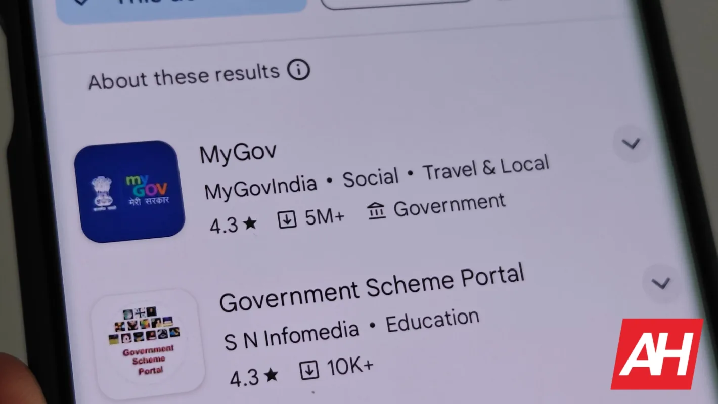 Featured image for Google Play Store pins 'Government' badge to belonging apps