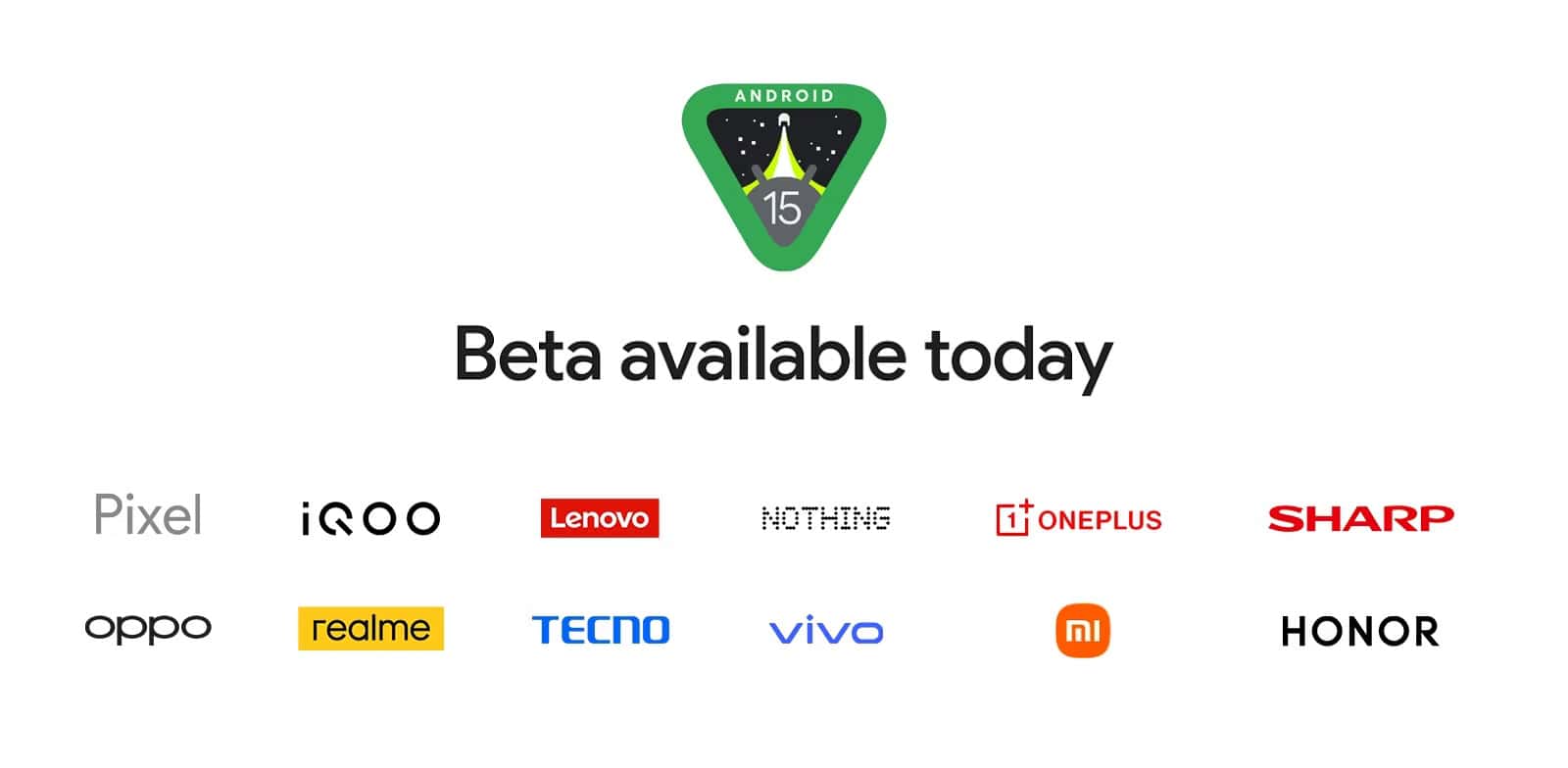 Android 15 Beta available to other OEMs