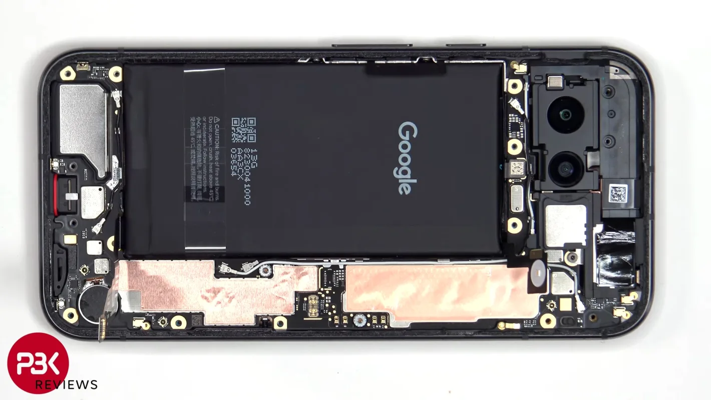 Featured image for Google Pixel 8a battery is not easy to replace, teardown shows