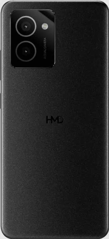 HMD Vibe Charcoal Rear