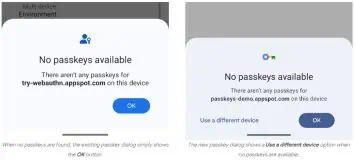 New Passkeys UX Chrome Android image 3