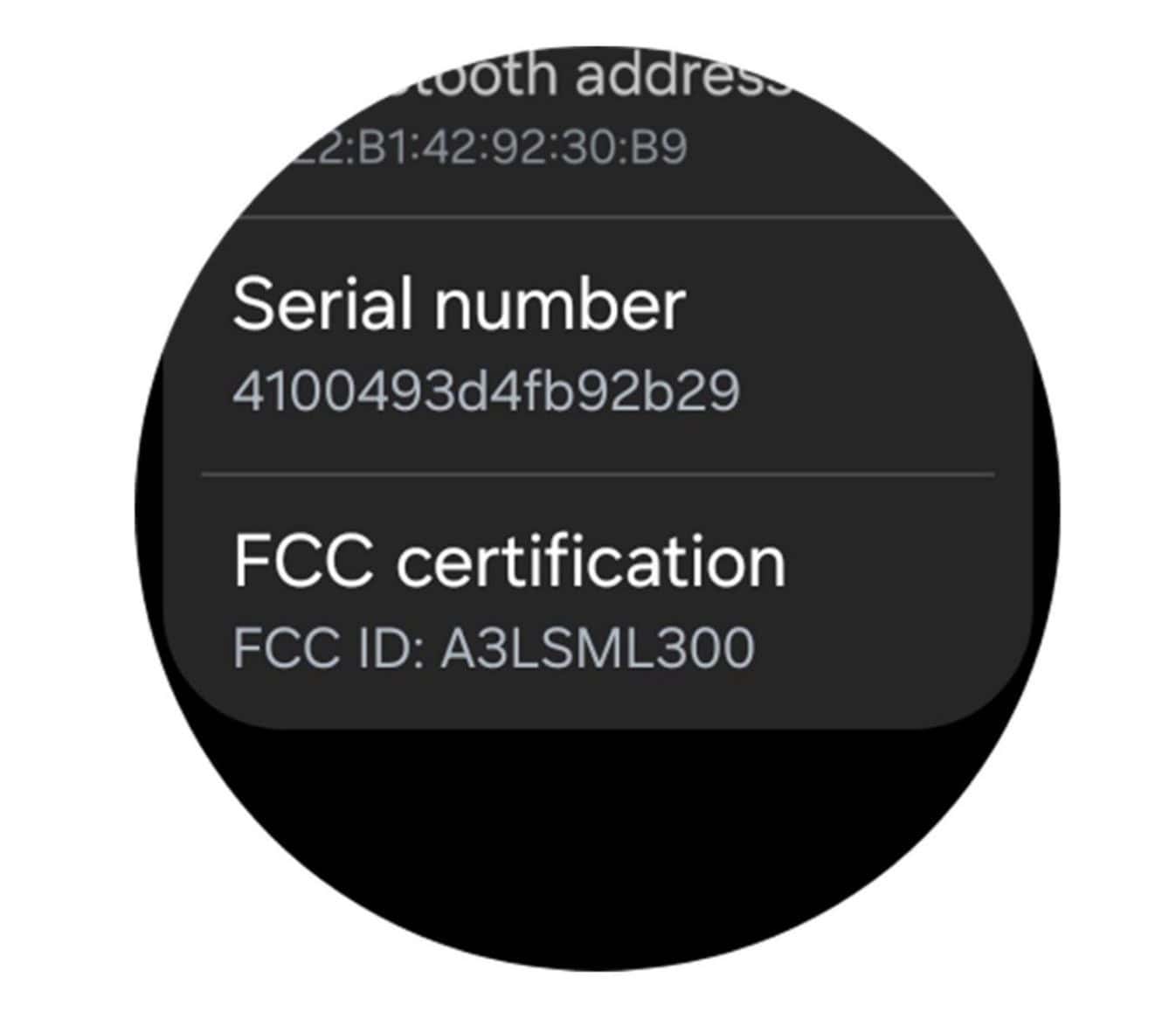 Samsung Galaxy Watch 7 FCC