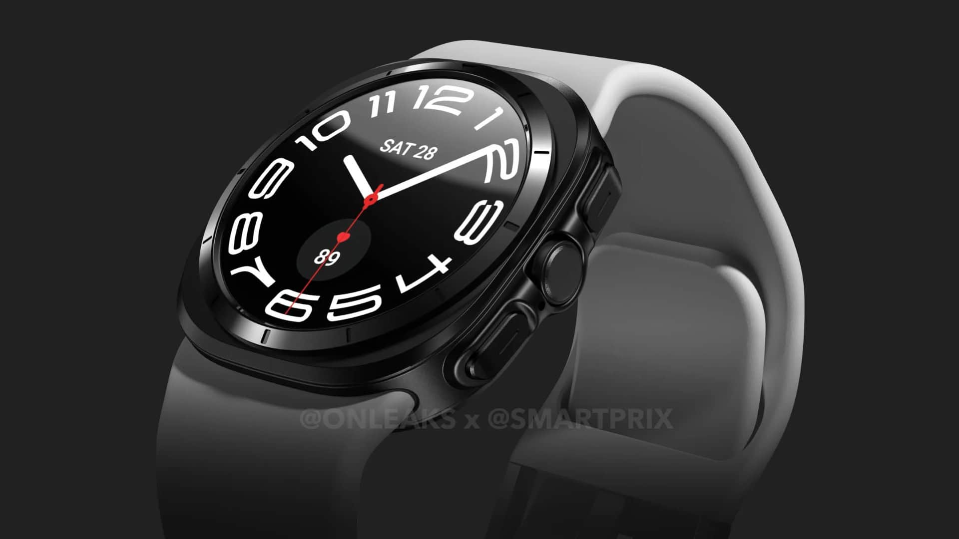 Samsung Galaxy Watch 7 Ultra leaked renders squarish design 2