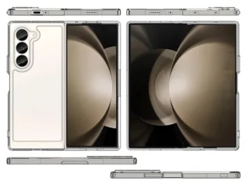 Samsung Galaxy Z Fold 6 leaked case render design 1
