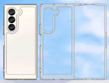 Samsung Galaxy Z Fold 6 leaked case render design 2
